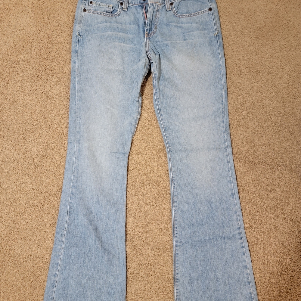 Vintage Y2K Abercrombie & Fitch Light Blue Women's Jeans/Size 6L
